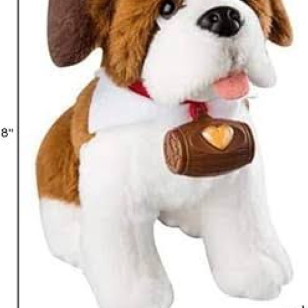 The Elf on the Shelf Elf Pets St. Bernard Plush + Custom Adoption Certificate - Picture 3 of 7